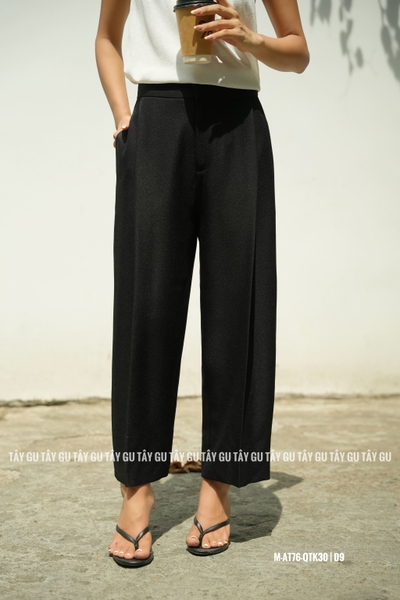 Quần Thiết Kế Dáng Suông Baggy Đứng Form MERIT Taygu | QTK30