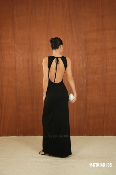 Đầm Maxi Hở Lưng Cột Dây Nữ Tính IVAN Taygu | DTK140