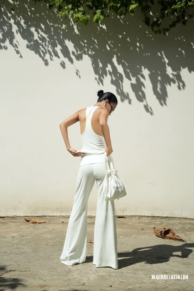 Áo Thun Trắng Ba Lỗ Đơn Giản Cá Tính KERA Taygu | AT74