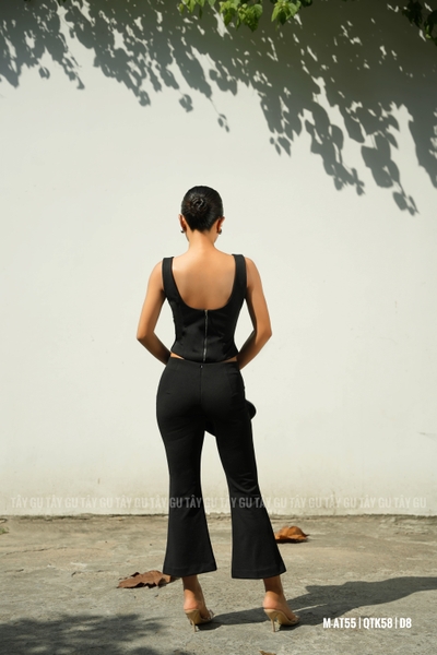 Quần Lửng Dáng Loe Tôn Dáng DEANI Taygu | QTK58