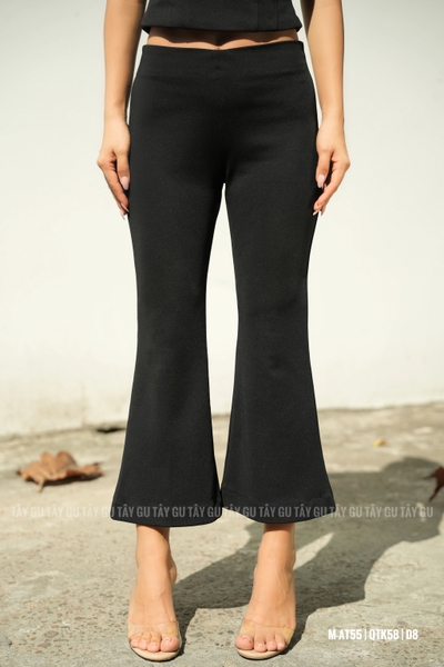 Quần Lửng Dáng Loe Tôn Dáng DEANI Taygu | QTK58