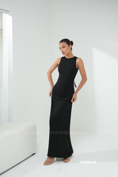 Đầm Maxi Hở Lưng Cột Dây Nữ Tính IVAN Taygu | DTK140