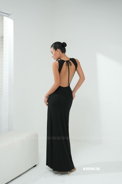 Đầm Maxi Hở Lưng Cột Dây Nữ Tính IVAN Taygu | DTK140
