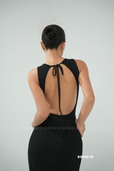 Đầm Maxi Hở Lưng Cột Dây Nữ Tính IVAN Taygu | DTK140