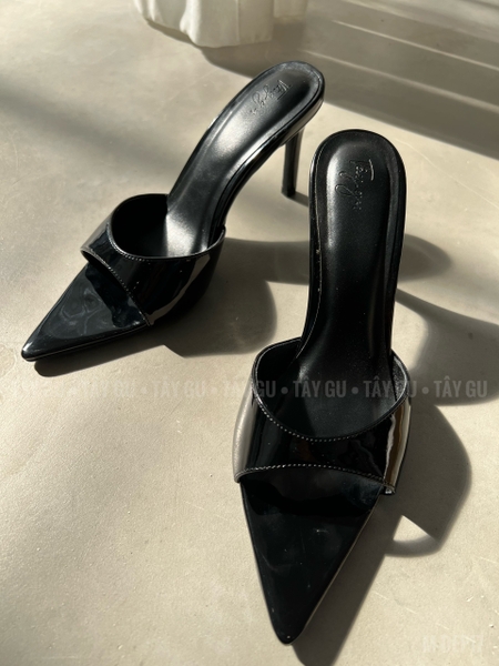 Dép Cao Gót 9cm Mũi Nhọn DOVA Taygu | D2