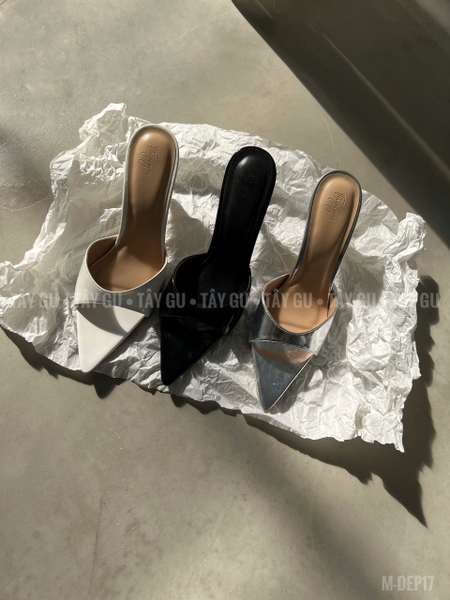 Dép Cao Gót 9cm Mũi Nhọn DOVA Taygu | D2