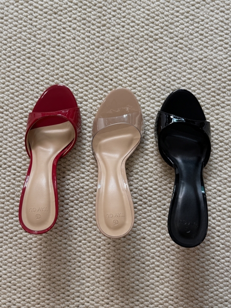 Dép Cao Gót Mũi Tròn Cao 7cm CINDER Taygu | D4