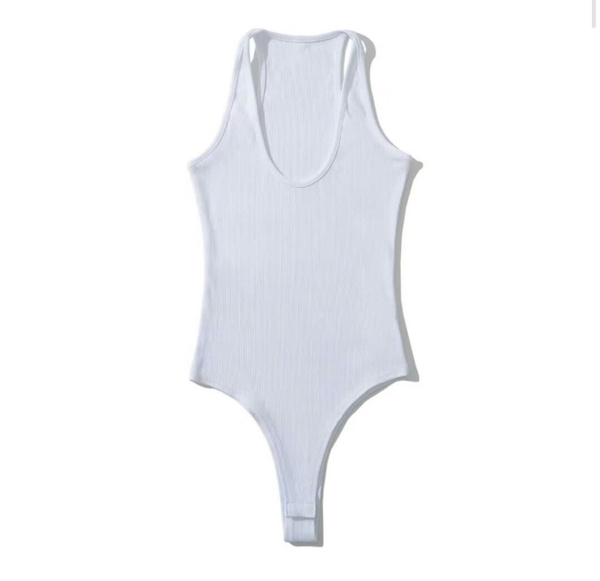 Bodysuit Thun Gân Ba Lỗ Cổ Chữ U Dễ Phối Taygu | BS66
