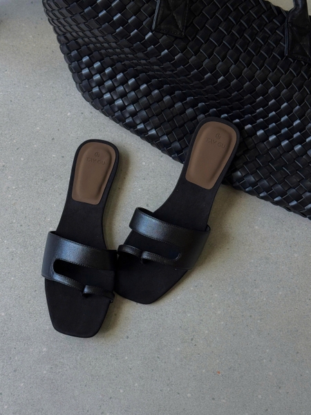 Dép Bệt Thiết Kế Xỏ Ngón Mũi Vuông ENNI Taygu | D7