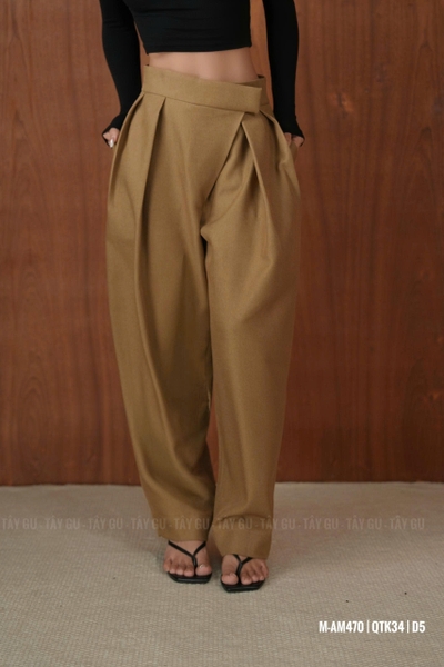 Quần Tây Thiết Kế Baggy Xếp Ly HERA Taygu | QTK34