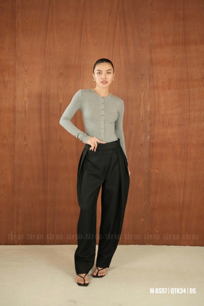 Quần Tây Thiết Kế Baggy Xếp Ly HERA Taygu | QTK34