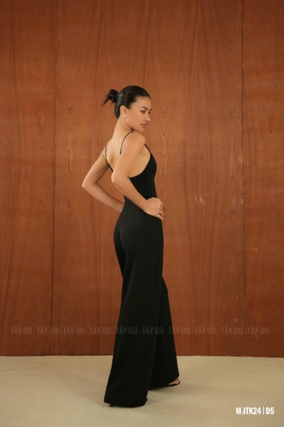 Jumpsuit Hai Dây Cổ Khoét Thanh Lịch HAILEY Taygu | JTK24