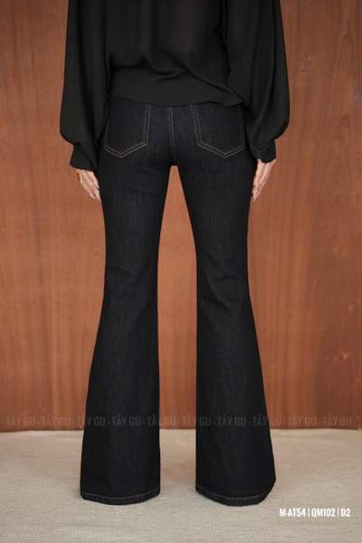 Quần Jean Loe Xanh Đậm Tôn Dáng CAMBI Taygu | QM102