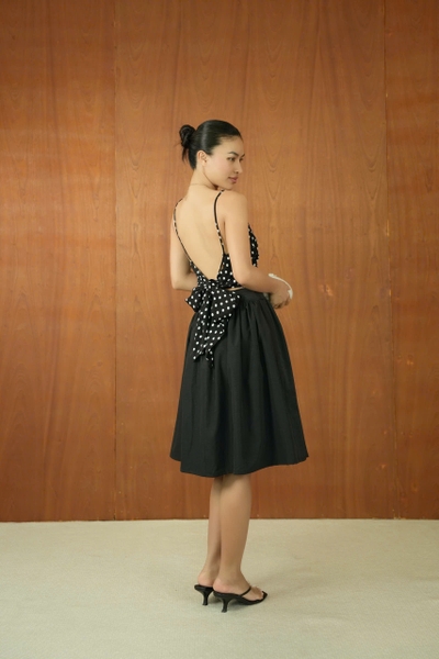 Áo Hai Dây Thiết Kế Cột Nơ LALUR Taygu | AT71