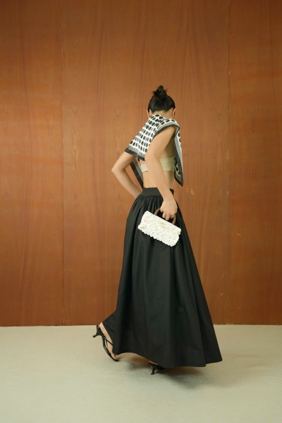 Chân Váy Xòe Dáng Tròn Dài Thanh Lịch LOSA Taygu | CT5