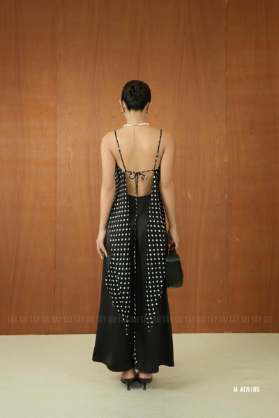 Áo Hai Dây Thiết Kế Cột Nơ LALUR Taygu | AT71