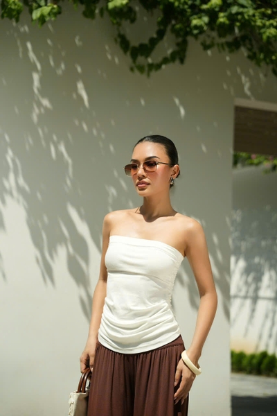 Áo Ống Ôm Body Trắng Trơn OALA Taygu | AT75