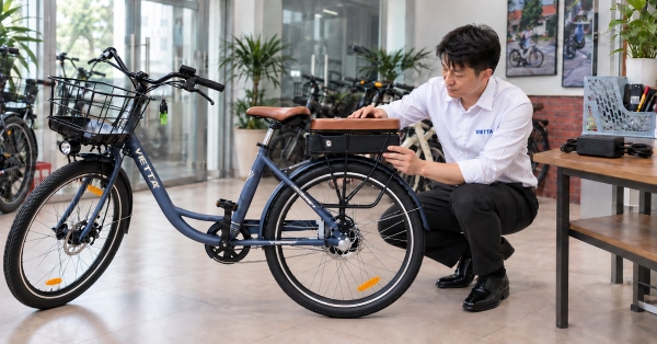 Cách bảo quản pin xe đạp trợ lực khi ít sử dụng hoặc không dùng lâu ngày