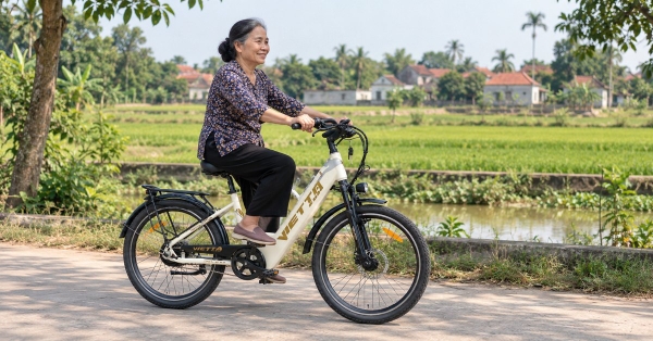 Xe đạp trợ lực có tập thể dục được không? Mức vận động thay đổi thế nào?