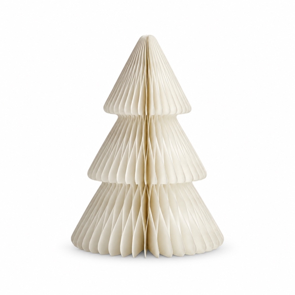 CHRISTMAS - Origami Decorative Paper Tree in White