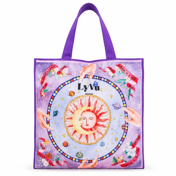 LY VU -  ‘Soleluna’ Tote Bag
