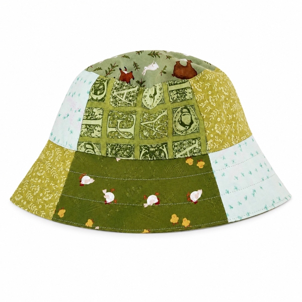 RUNG HANDMADE - Quilted Hat in Green