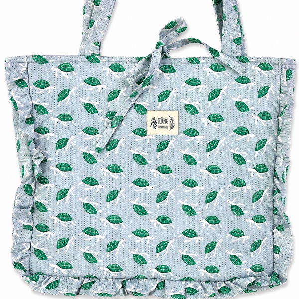 RUNG HANDMADE - ‘Turtle’ Tote Bag