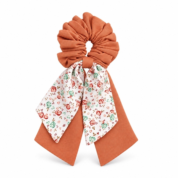 RỪNG HANDMADE - Long Bow Scrunchies in Orange