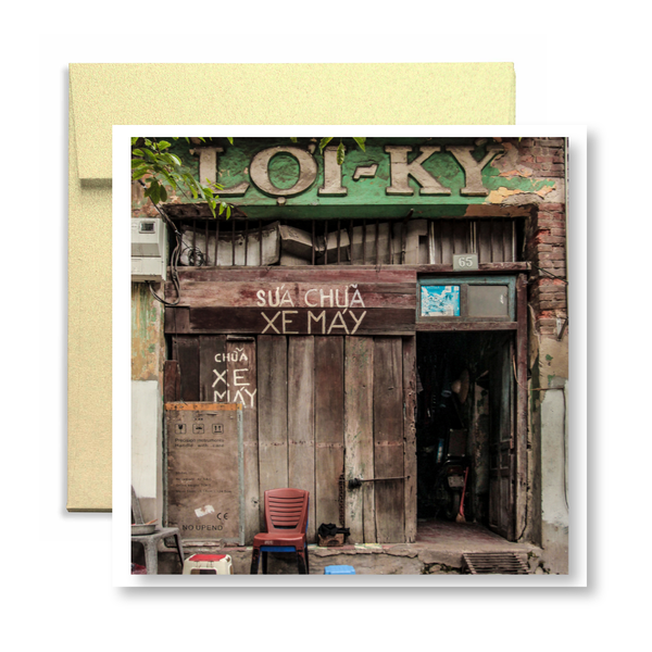 MARCUS LACEY - 'Loi Ky Old House' Greeting Card