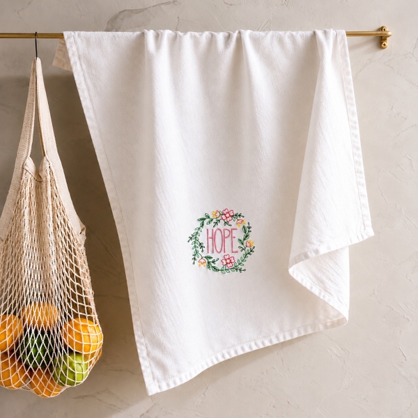 KITCHENWARE - 'Hope' Tea Towel