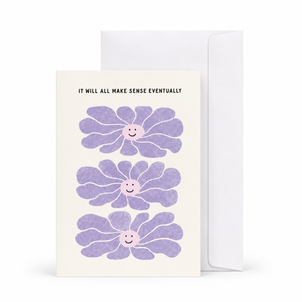 CRABIT - 'It Will All Make Sense Eventually' Greeting Card