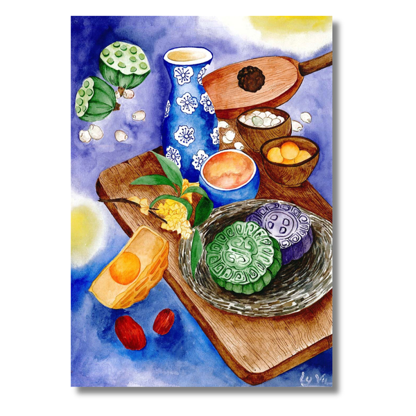 LY VU - 'Mid-Autumn Flavors No.2' Art Print