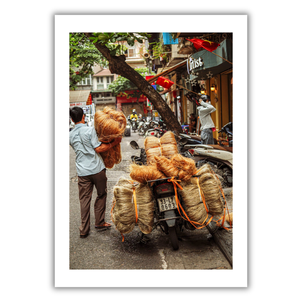 MARCUS LACEY - 'Glass Noodle Bike' Print