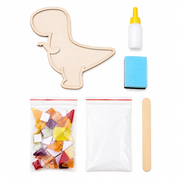 May Art & Craft - ‘T-rex’ Mosaic DIY Kit