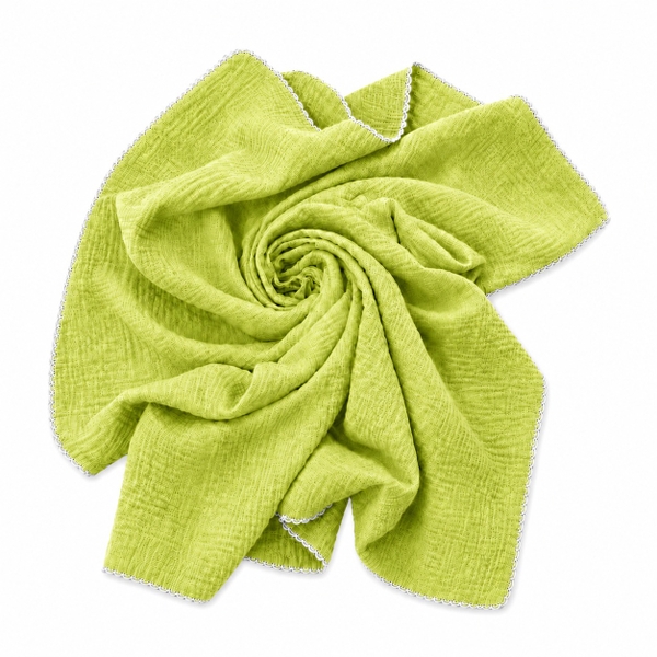 Muslin Blanket For Babies - Lime