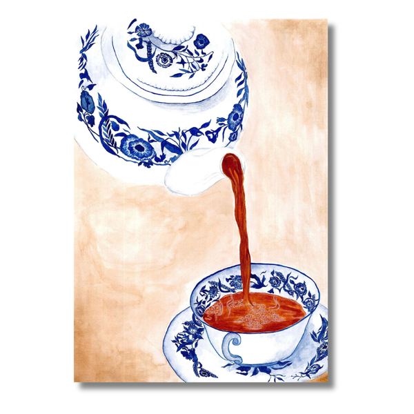 LY VU - 'Tea Time' Art Print