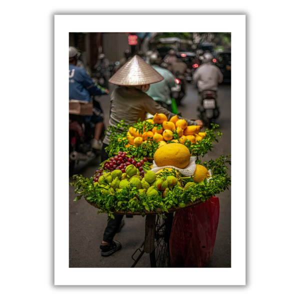 MARCUS LACEY - 'Fruit Bike' Print