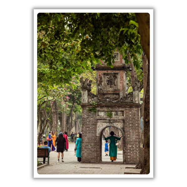 MARCUS LACEY - 'Hoa Phong Tower' Postcard