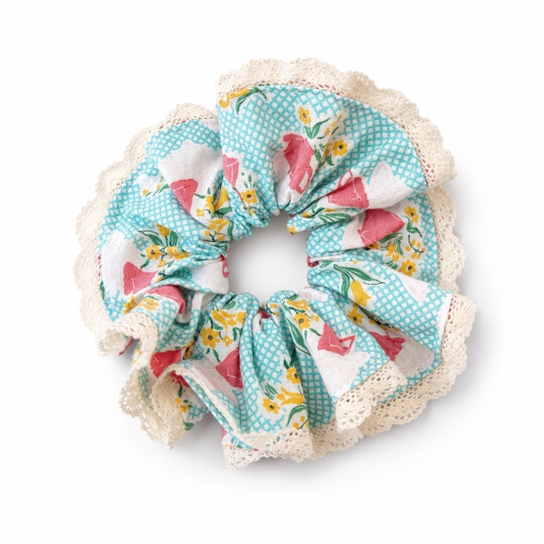 RUNG HANDMADE - Lace Strim Scrunchie
