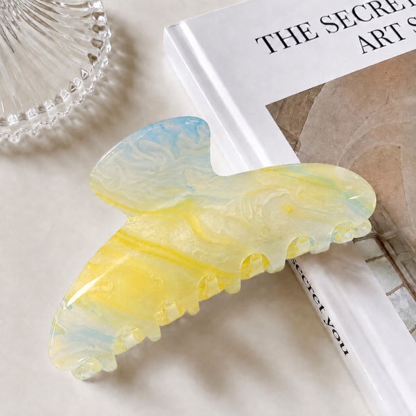 HAIR ACCESSORY - Heirloom Hair Claw in Shimmer Lemonade