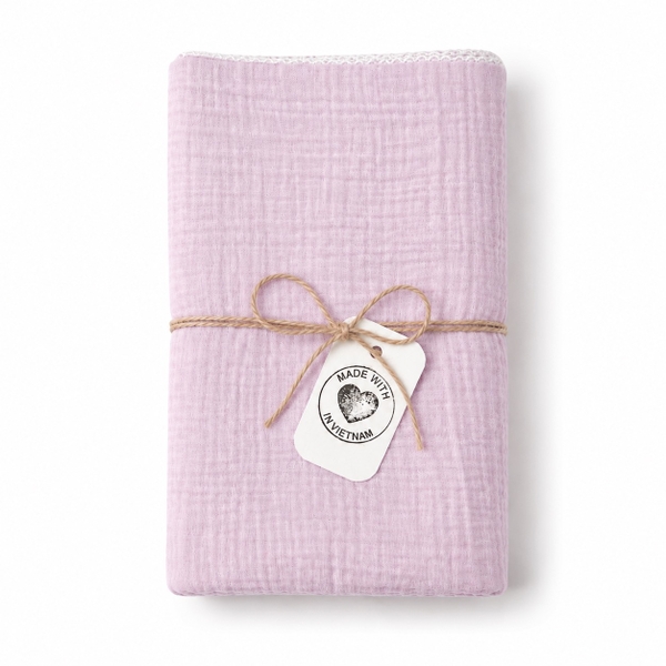 Muslin Blanket For Babies - Lilac