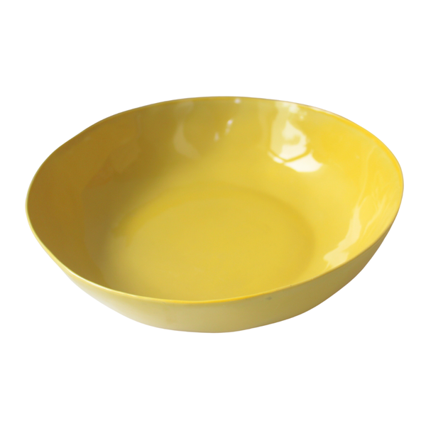 BAT TRANG -  Large Serving Bowl in Lemon