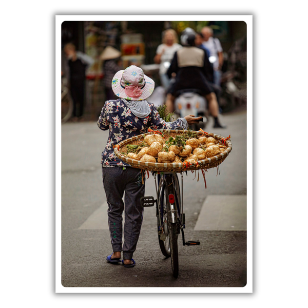 MARCUS LACEY - 'Jicama Bike' Postcard