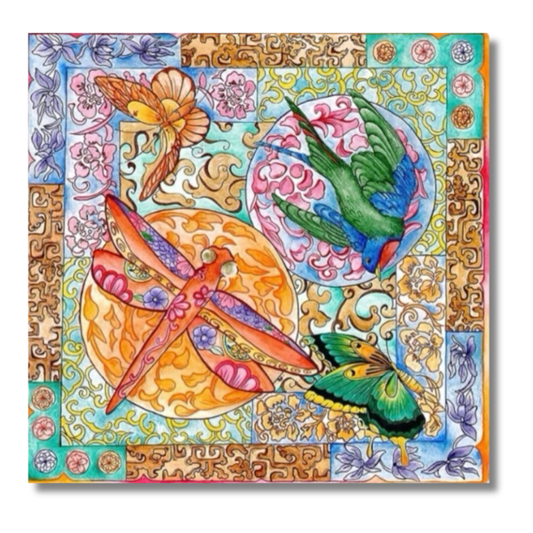 LY VU - 'Enchanting East No.01' Art Print