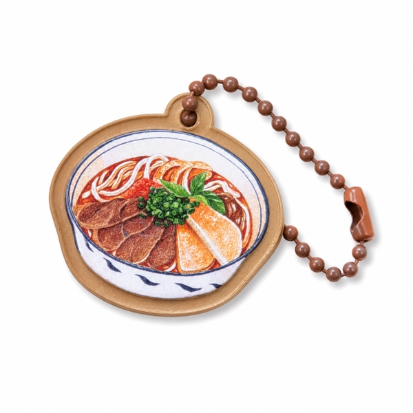 PHANHSHI STUDIO - ‘Bún Bò / Beef Noodle' Mini Keychain
