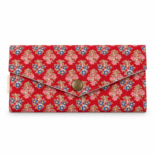 RỪNG HANDMADE - 'Bellflower' Long Fabric Wallet