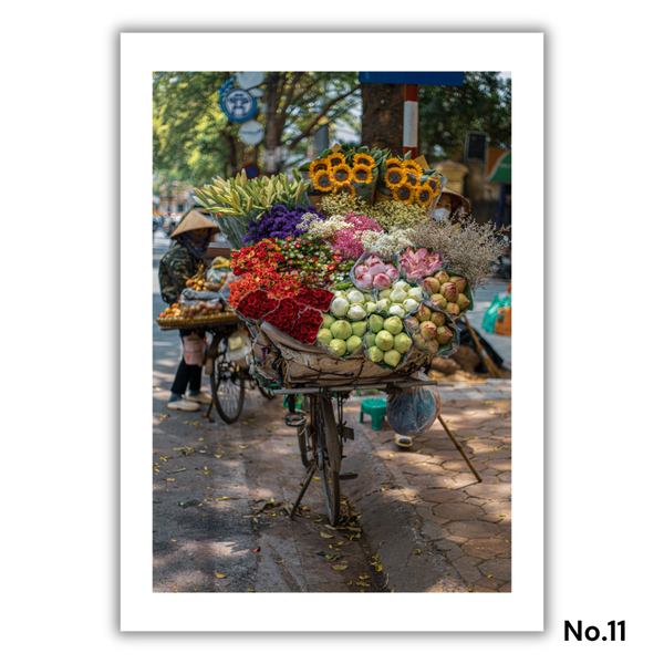 MARCUS LACEY - 'Flower Bike' Print