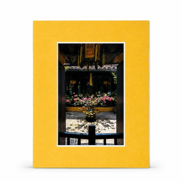 MARCUS LACEY - 'Flower Vase' Mounted Art Print