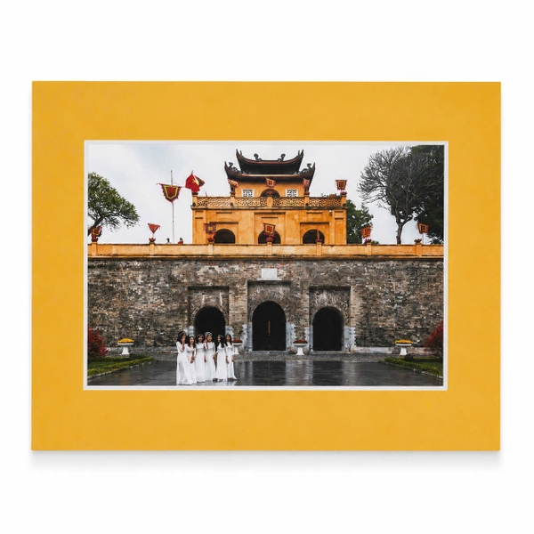 MARCUS LACEY - 'Imperial Citadel of Thang Long' Mounted Art Print