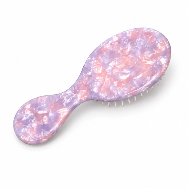 Mini Hair Brush - Purple